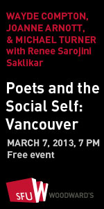 SFU Woodwards: Poets and the Social Self event