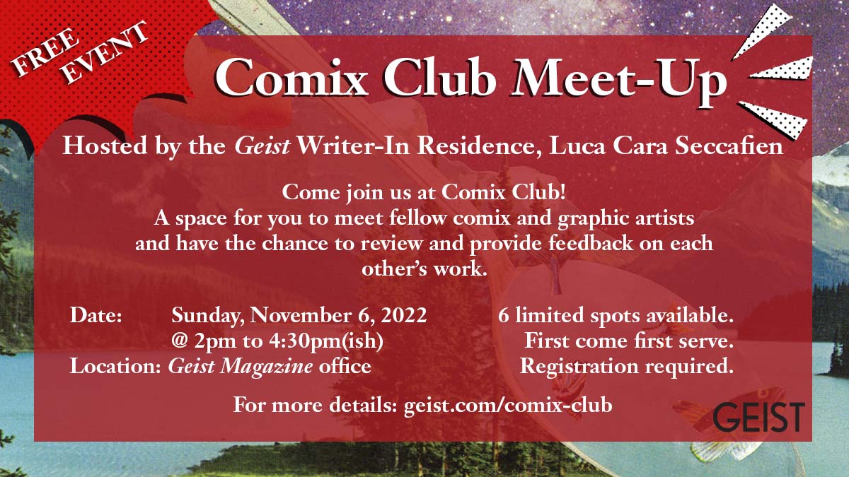 Free Event! Comix Club Meet-up!